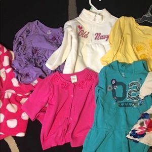 Little Girls Old Navy Shirt Lot